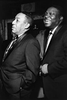 Alto Saxophonist Collection: Cat Anderson and Johnny Hodges, Duke Ellington Band, 1962. Creator: Brian Foskett