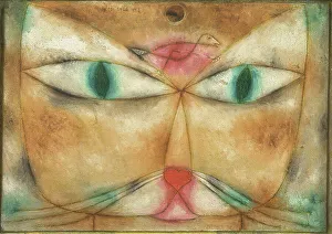 Animals & Pets Collection: Cat and Bird. Artist: Klee, Paul (1879-1940)