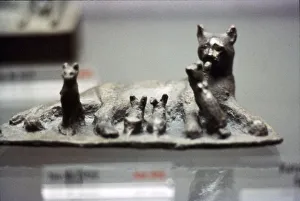 Kitten Prints: Cat and Kittens