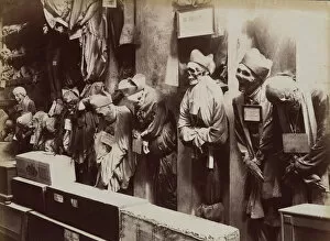 Mummy Collection: Catacombs, Convento dei Cappucini, Palermo, ca. 1895. Creator: Eugenio Interguglielmi