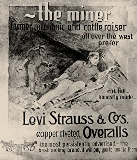 Jeans Prints: The Catalog Cover Levi Strauss & Co. 1905. Creator: Anonymous