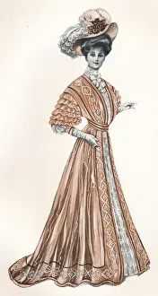 Penrose Prints: A Catalogue Illustration of an Edwardian lady, c1908. Artist: Andre & Sleigh