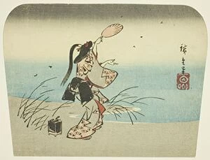 Catching Gallery: Catching fireflies, n.d. Creator: Ando Hiroshige