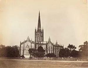 Forbes Gallery: The Cathedral, Calcutta, 1858-61. Creator: Unknown