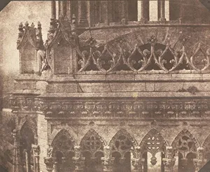 Centre Gallery: Cathedral at Orleans, June 21, 1843. Creator: William Henry Fox Talbot