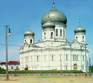 Imposing Prints: Cathedral in Petrozavodsk, 1915. Creator: Sergey Mikhaylovich Prokudin-Gorsky