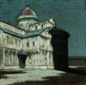 Pisa Prints: Cathedral of Pisa, c1905. Creator: Olga Boznanska