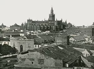 Biggest Gallery: The Cathedral, Seville, Spain, 1895. Creator: W &s Ltd