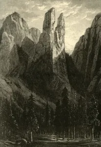 Smillie Prints: Cathedral Spires, 1872. Creator: Andrew Varick Stout Anthony