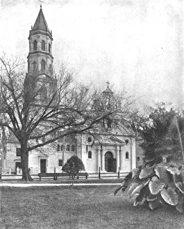 Cathedral of St. Augustine, Florida, USA, c1900. Creator: Unknown