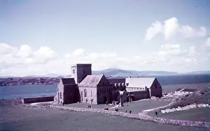 Island Prints: Cathedral of St Columba, Isle of Iona, Scotland, c1955. Creator: Arthur Charles Kirby Ware