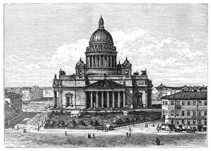 Cathedral of St Isaac, St Petersburg, Russia, 1900