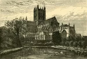 The Cathedral, from the Swan Pool, 1898. Creator: Unknown