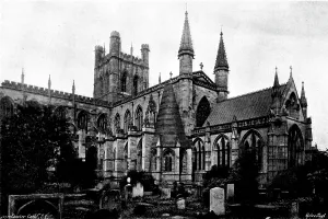 Sleigh Andre Prints: The Cathedrals of England: Chester Cathedral, 1895. Creator: Francis Frith & Co