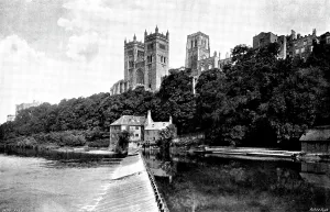 Durham County Durham Prints: The Cathedrals of England: Durham Cathedral, 1895. Creator: Francis Frith & Co