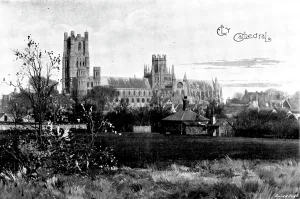Sleigh Andre Prints: The Cathedrals of England: Ely Cathedral, 1895. Creator: Francis Frith & Co