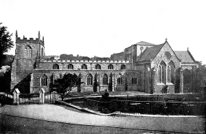 Sleigh Andre Prints: The Cathedrals of Great Britain: Bangor Cathedral, 1895. Creator: Francis Frith & Co