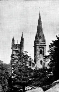Sleigh Andre Prints: The Cathedrals of Great Britain: Llandaff Cathedral, 1895. Creator: Francis Frith & Co