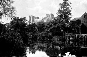 Sleigh Andre Prints: The Cathedrals of Great Britain: Ripon Minster, 1895. Creator: Francis Frith & Co