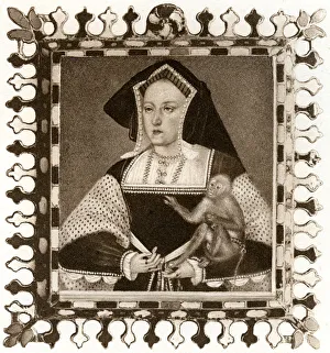 Katharine Of Aragon Collection: Catherine of Aragon, 16th century, (1902)