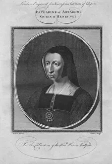 Catalina De Aragon Collection: Catherine of Aragon, Queen of Henry VIII, 1784