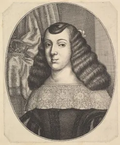 Catarina De Prints: Catherine of Braganza, 1661. Creator: Wenceslaus Hollar