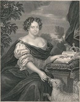 Freeman Collection: Catherine of Braganza. Queen of Charles the Second, (c1826). Creator: Samuel Freeman
