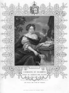Catherine of Braganza, Queen Consort of King Charles II of England, (19th century). Artist:s Freeman