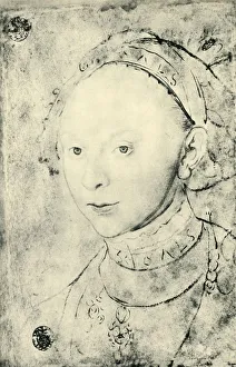 Lucas Ii Cranach Prints: Catherine of Brunswick-Grubehagen, 1540, (1943). Creator: Lucas Cranach the Younger