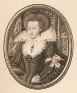 Catherine Carey, Countess of Nottingham, c16th century, (1904). Artist: Isaac Oliver I Catherine Carey, Countess of Nottingham, c16th century, (1904). Artist: Isaac Oliver I