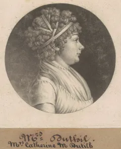 Hairband Prints: Catherine D. Dutilh, 1801. Creator: Charles Balthazar Julien Fevret de Saint-Mé