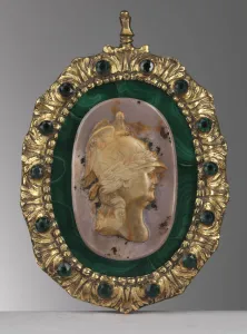 Catherine II as Minerva. Cameo, Last quarter of 18th century. Artist: Maria Feodorovna of Russua Catherine II as Minerva. Cameo, Last quarter of 18th century. Artist: Maria Feodorovna of Russua