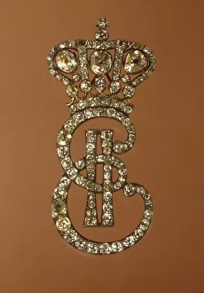 Orders Prints: Catherine IIs Monogram for the Maids of Honour