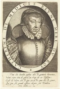 Thomas De Leu Prints: Catherine de Medici, Queen of France. Creator: Thomas de Leu