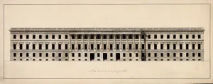 The Catherine Palace (Golovin Palace) in Moscow. Creator: Quarenghi, Giacomo Antonio Domenico