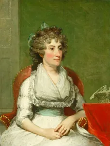 C Gilbert Stuart Prints: Catherine Yates Pollock (Mrs. George Pollock), 1793 / 1794. Creator: Gilbert Stuart