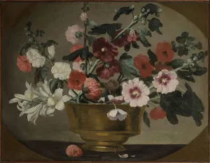 Bernardo 1581 1644 Prints: Catino con fiori, c1635-1640. Creator: Strozzi; Bernardo (1581-1644)