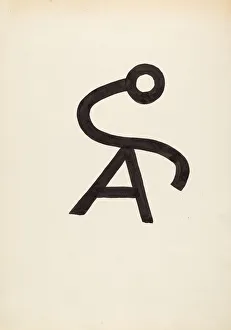 Cattle Brand, c. 1936. Creator: J. Henry Marley