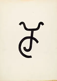Cattle Brand, c. 1936. Creator: J. Henry Marley