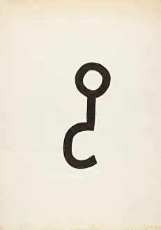 Cattle Brand, c. 1936. Creator: J. Henry Marley