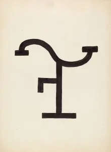 Cattle Brand, c. 1936. Creator: J. Henry Marley
