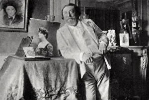 Images Dated 18th May 2009: Catulle Mendes, French poet and man of letters, 1906