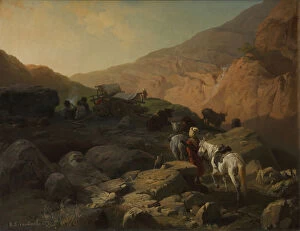 Caucasian Mountains Gallery: Caucasus, 1872. Artist: Kovalevsky, Pavel Osipovich (1843-1903)