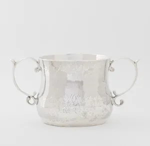 Caudle Cup Prints: Caudle Cup, c. 1690. Creator: Jeremiah Dummer