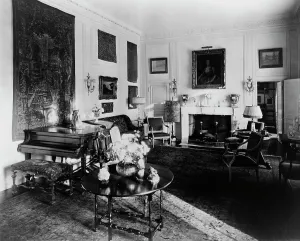 Grand Piano Prints: The Causeway, James Parmelee house