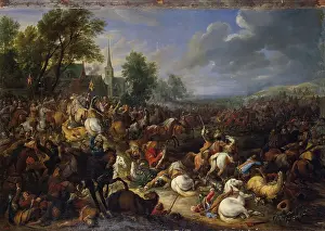 Conflict Prints: Cavalery in the Battle, 1657. Creator: Adam Frans van der Meulen