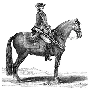 Stirrups Prints: The Cavalier, 1885