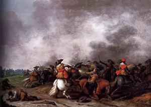 Conflict Prints: Cavalry Battle, 1632. Creator: Palamedes Palamedesz