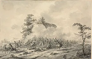 Cavalry Battle, 1803-07. Creator: Jan Antony Langendijk