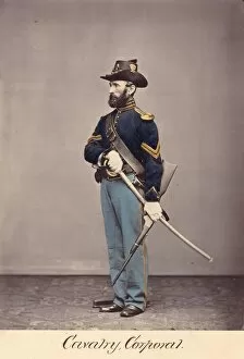 Cavalry, Corporal, 1866. Creator: Oliver H. Willard